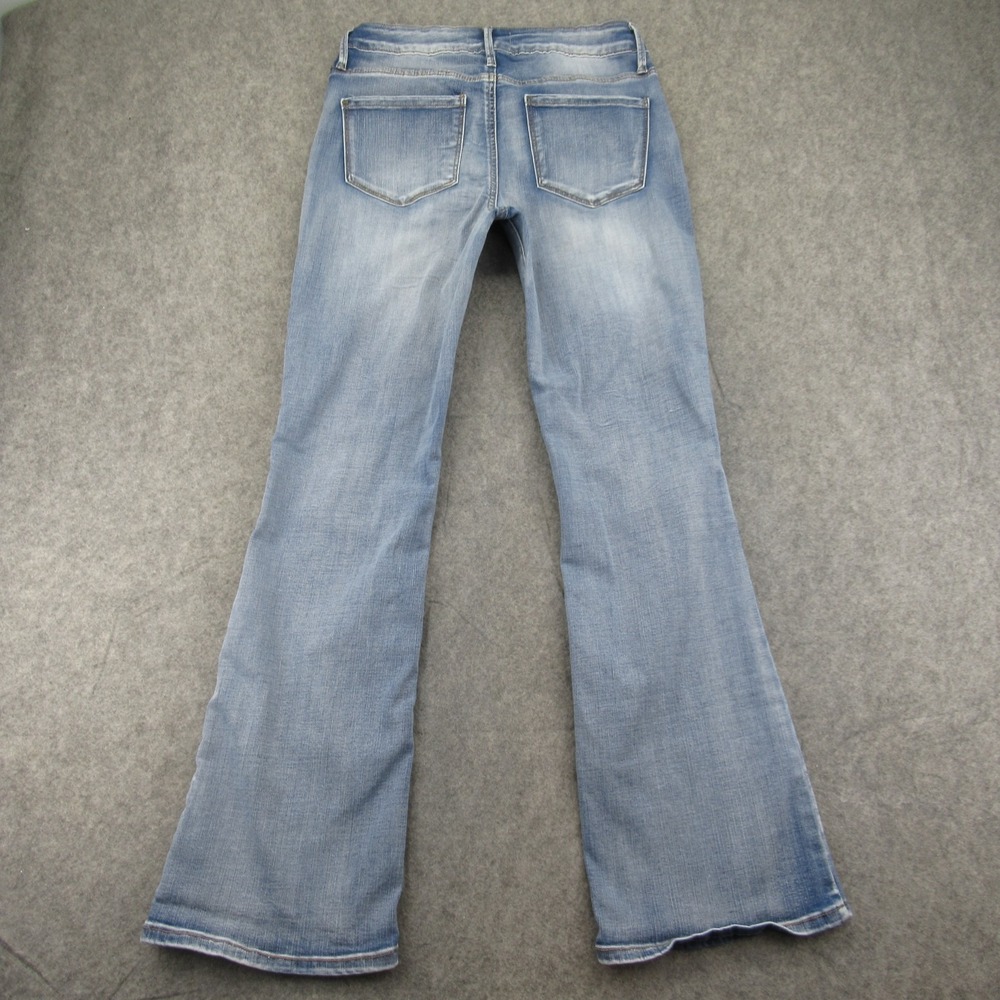 Telepatia Womens Bootcut Jean Size 9/29 (Measures 29x31) Light Wash Stretch - Picture 8 of 11